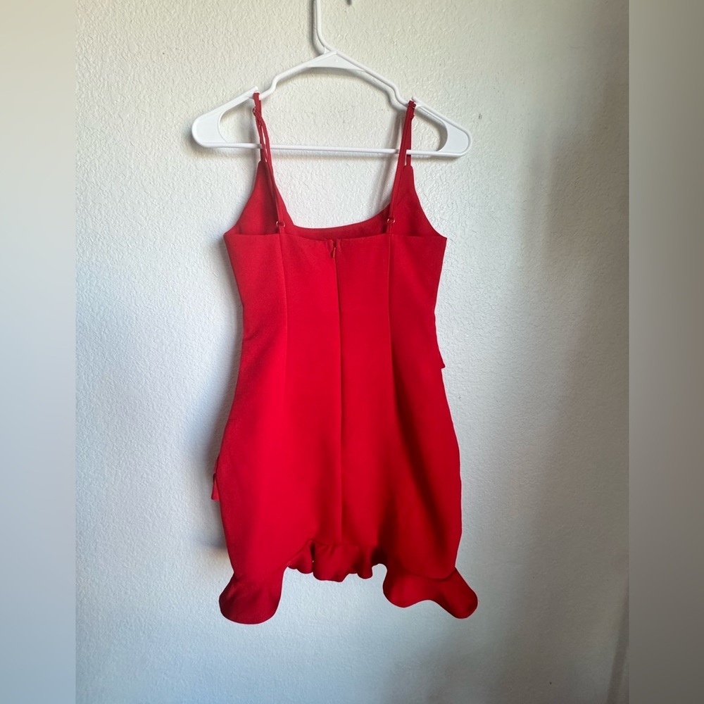 Hello Molly Ruffle Mini Dress - Picture 3 of 8